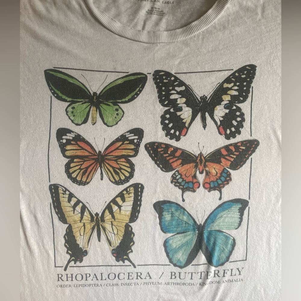 American Eagle Butterfly Shirt